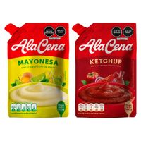 Pack Mayonesa ALACENA Doypack 850g + Ketchup ALACENA Doypack 800g