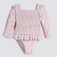 Ropa De Baño Bebé Niña Abeja Print Baby Circus