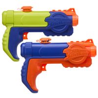 Pack X2 Lanzadores De Agua Nerf Super Soaker Piranha