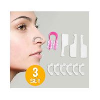 Moldeador de nariz respingada 3 set completo