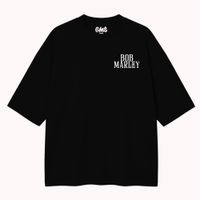 Polo Overisize Manga corta diseño Bob Marley Unisex GMS Design