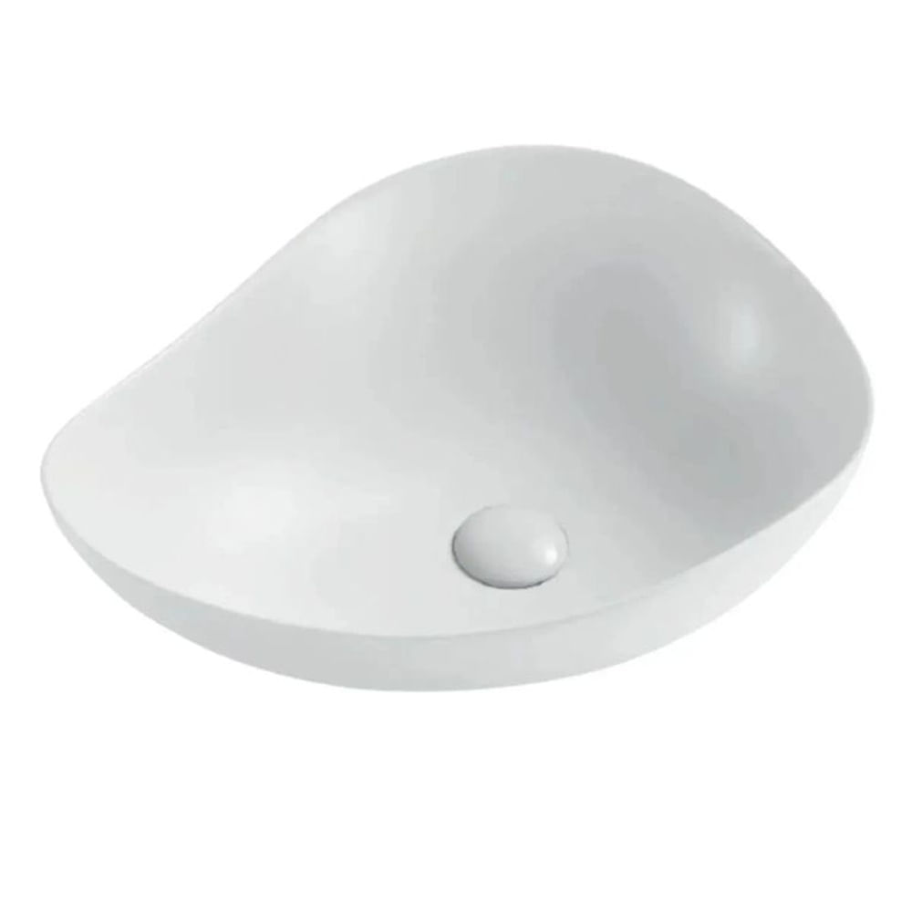 Bowl Lavamanos Margarita U2 Triovalado Blanco de Sobreponer - 0020010393