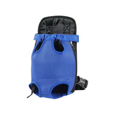 Canguro Mochila Transportadora Para Mascotas - Talla L - Azul