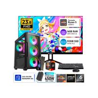 Computadora Gamer Ryzen 5 5600GT 16GB 1TB SSD