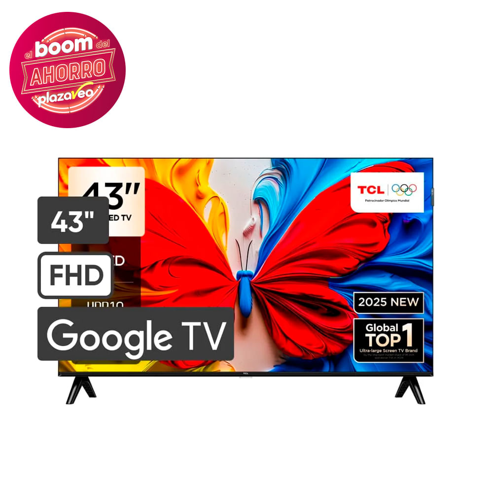 Televisor TCL QLED 43"" Full HD Smart TV 43S5K