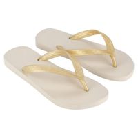 Sandalias Clásicas Mujer IPANEMA Color Beige/Oro