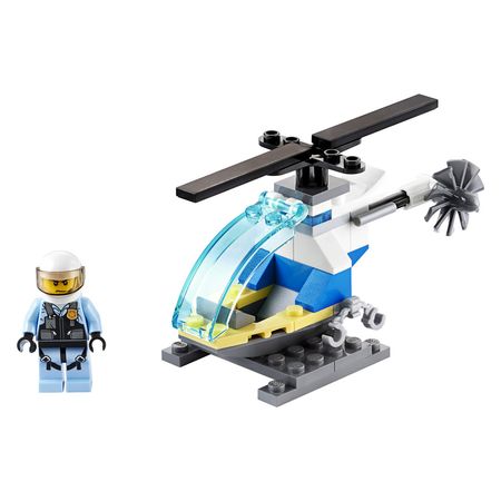 lego city helicoptero de policia