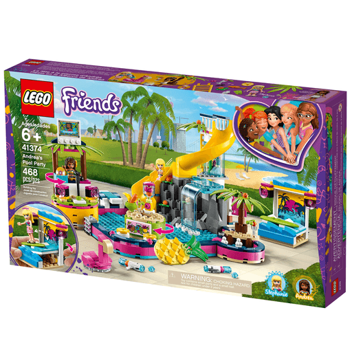 Lego friends fiesta en 2025 la piscina de andrea