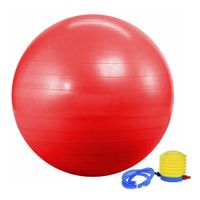 Pelota de Pilates ROJO + Inflador de regalo Sport Fitness