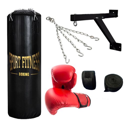 Set Completo Bolsa De Boxeo Infantil Con Guantes Juguete