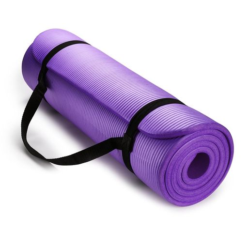 Mat De Yoga. Colchoneta de Entrenamiento Morado – Ten Series