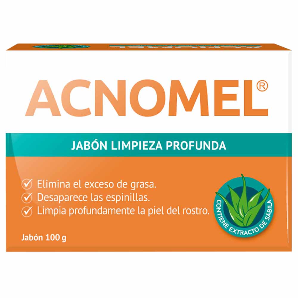Jabón para Acné ACNOMEL 100g plazaVea Supermercado Jabón para Acné ACNOMEL 100g plazaVea Supermercado