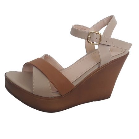 Sandalias Casuales Inspira KVR Taco Cuña | plazaVea - Supermercado