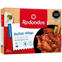 Alitas Sazonadas Buffalo Wings REDONDOS Caja 400g