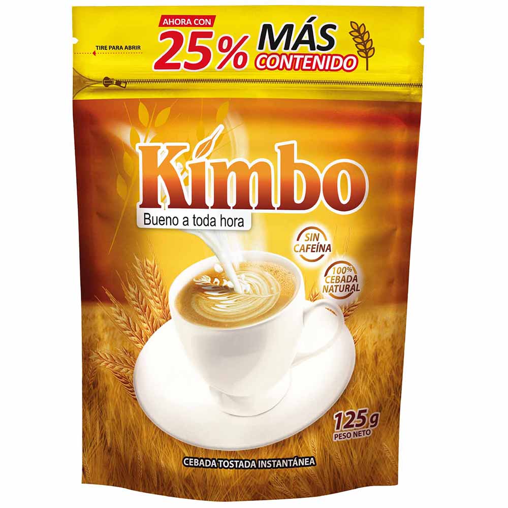 Cebada Tostada KIMBO Doypack 125g plazaVea Supermercado