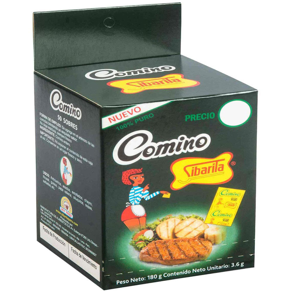 Comino SIBARITA 3.6g Caja 50un