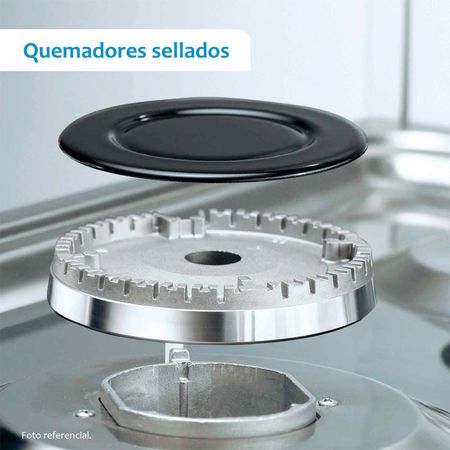 Ripley - COLDEX COCINA A GAS CX781 / FG125I42SC 5 QUEMADORES