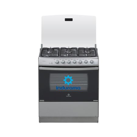 indurama cocina a gas senna 6 hornillas + campana extractora cei-90 90cm