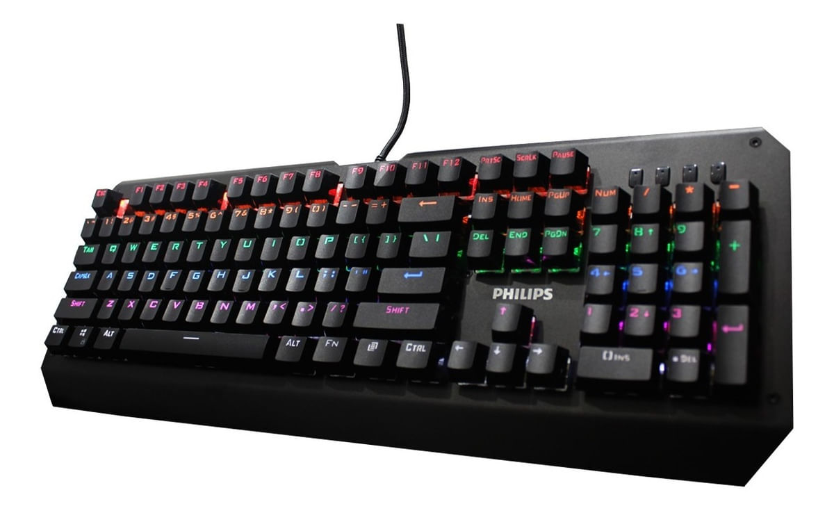 Teclado Mecánico Philips para juegos SPK8413