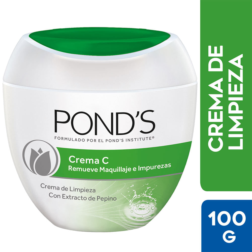 Crema de Limpieza Facial POND'S Extracto de Pepino Frasco 100g