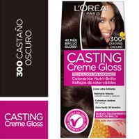 Tinte para Cabello CASTING Creme Gloss 300 Castaño Oscuro Caja 1un