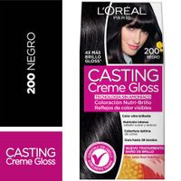 Tinte para Cabello CASTING Creme Gloss 200 Negro Caja 1un
