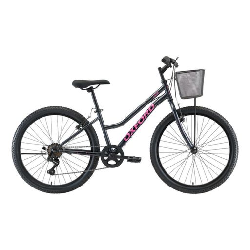 Bicicleta Oxford Luna 24 Aro 24 Negro plazaVea Supermercado