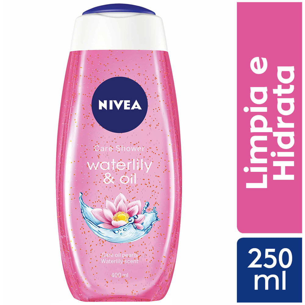 Gel de Ducha NIVEA Waterlily & Oil - Frasco 250ml