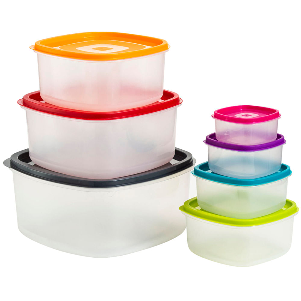 Set de Tápers VIVA HOME Plastico 7un