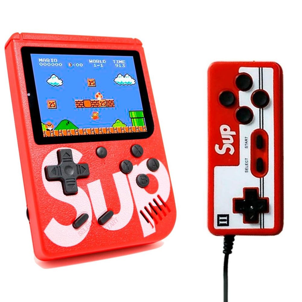 Consola Retro SUP con 400 Juegos Integrados y Gamepad Adicional para 2