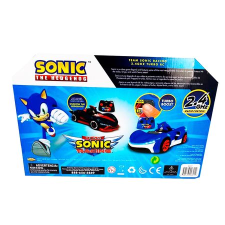 carro de sonic a control remoto