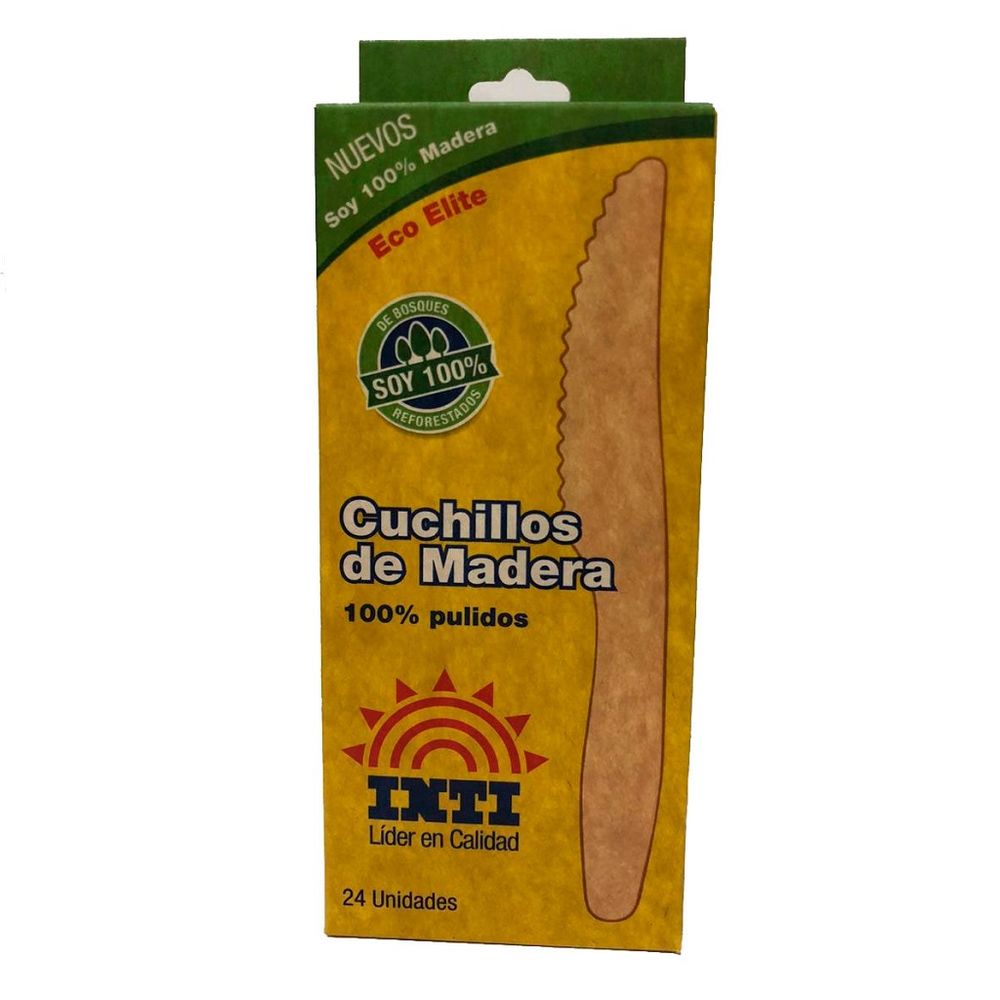 Cuchillos de Madera INTI | plazaVea - Supermercado