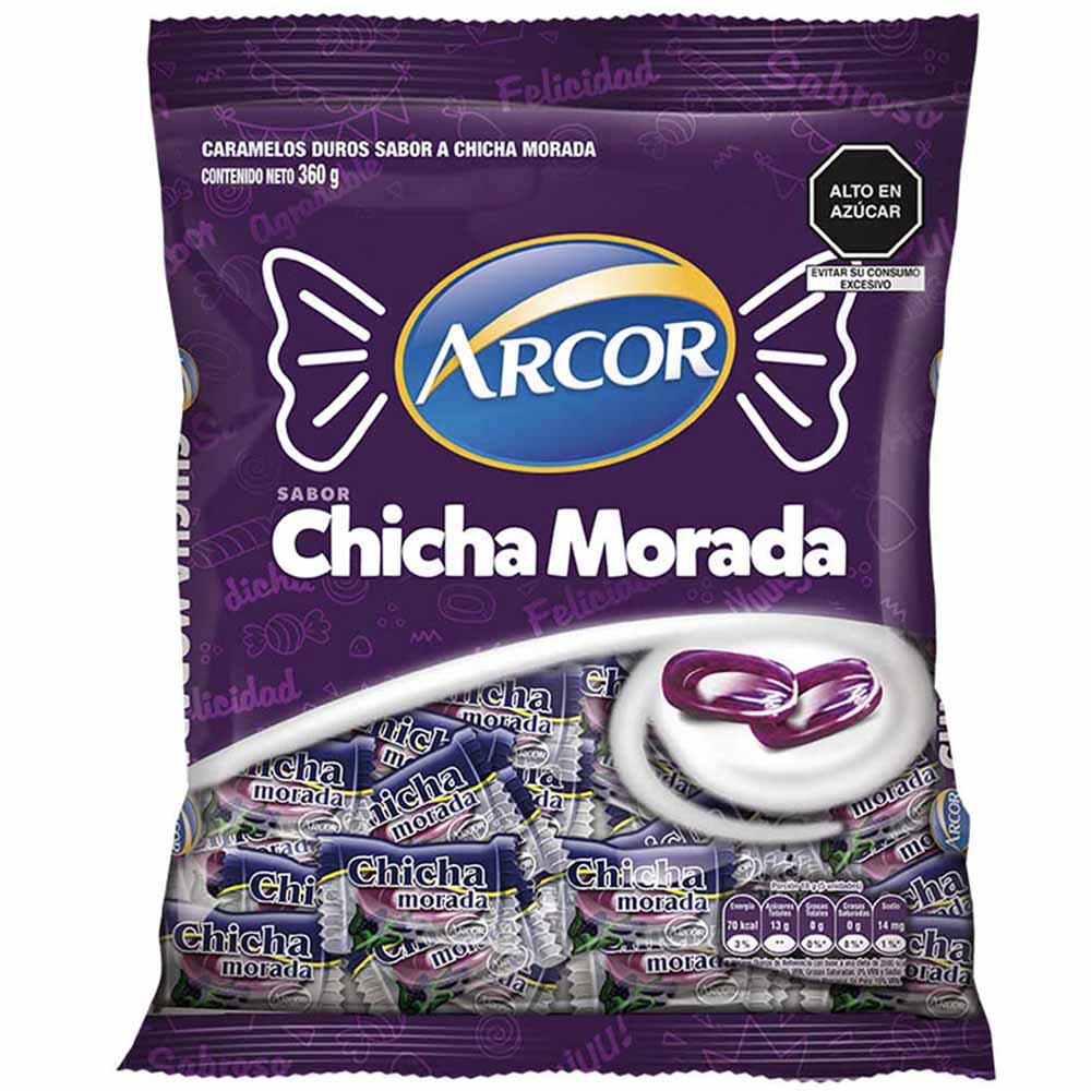 Caramelos ARCOR Chicha Morada Bolsa 360g