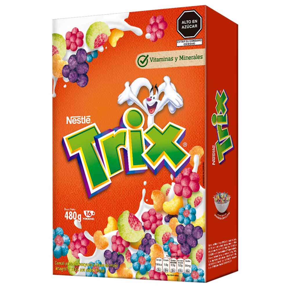 Cereal Nestle Trix Caja 480gr Plazavea Supermercado