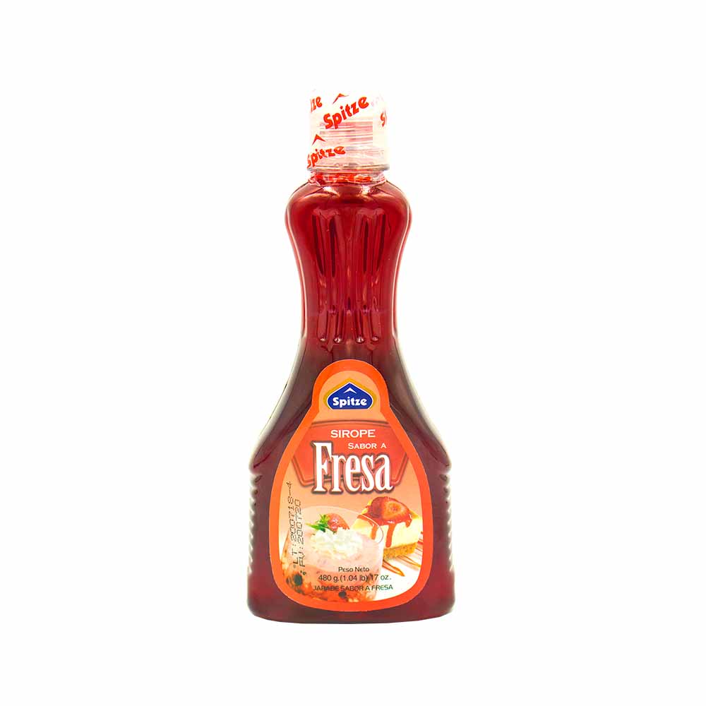 Sirope de Fresa SPITZE Frasco 480g