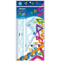 Estuche Geométrico ARTESCO Trend Irrompible 30cm