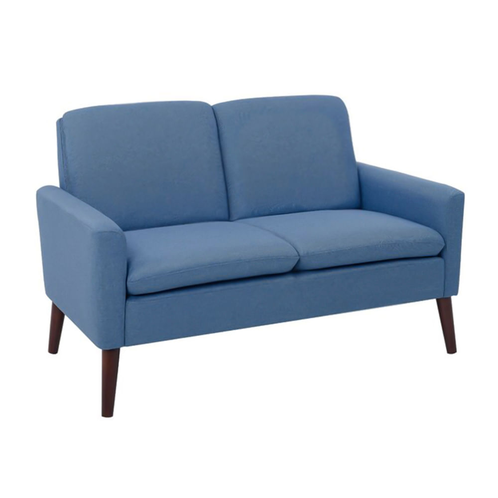 sofa de 2 cuerpos tamy azul oscuro