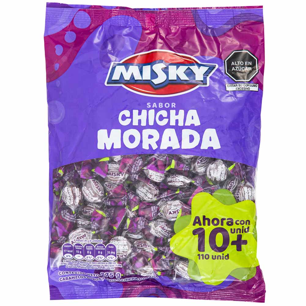 Caramelos MISKY Chicha Morada Bolsa 275g