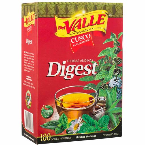 Infusión Digestiva DEL VALLE Caja 100g