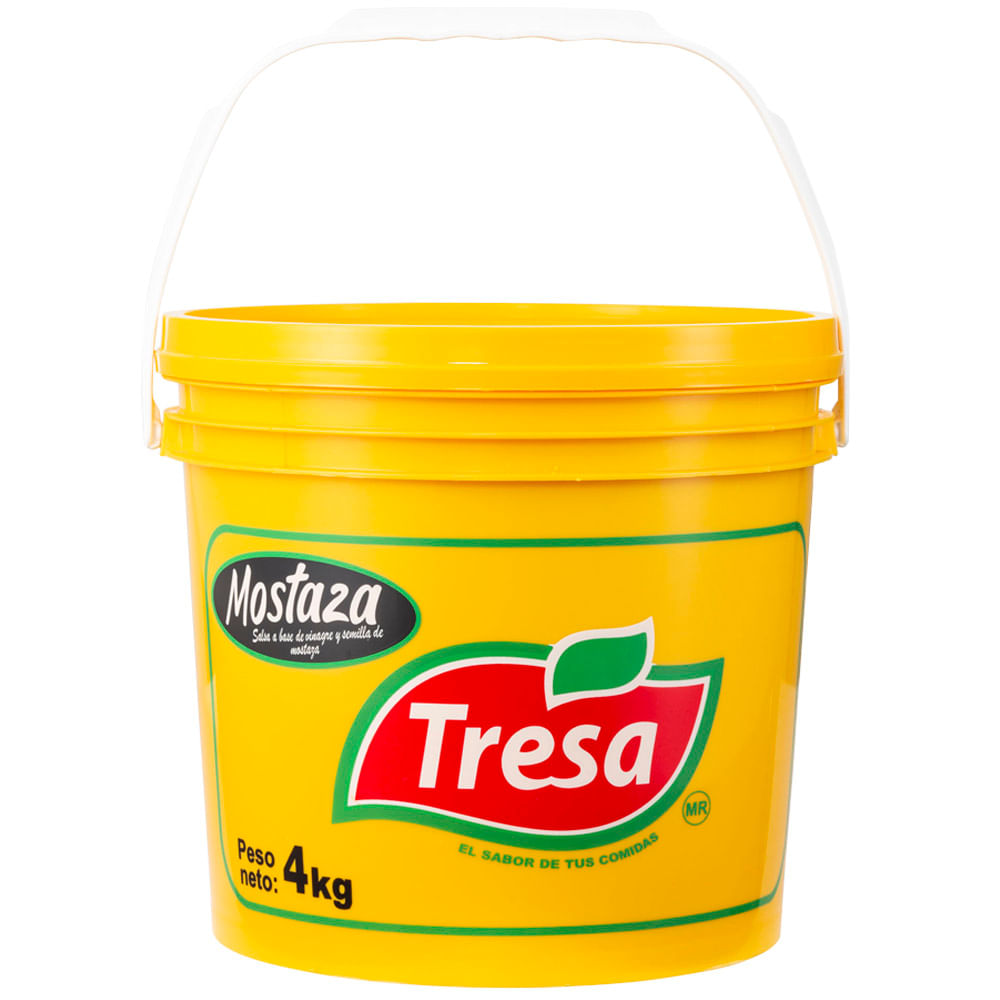 Mostaza TRESA Balde 4Kg
