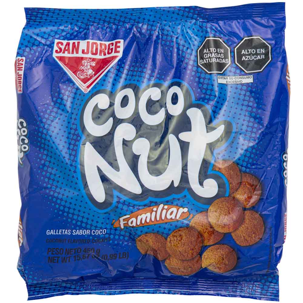 Galleta Coconut SAN JORGE Paquete 450g