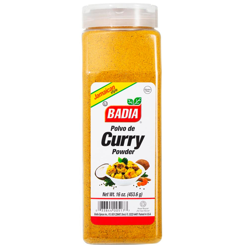 Curry Molido BADIA Frasco 453.6g