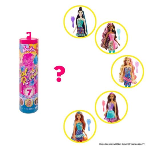 Fashion barbie color reveal plaza vea