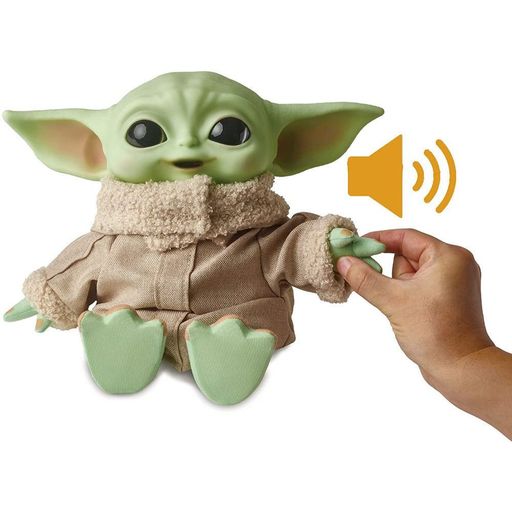 Star Wars - Baby Yoda The Child - Pack Peluche 19 cm con Sonidos, Star  Wars