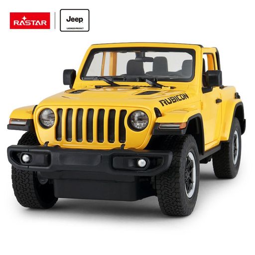 Carro A Control Remoto Jeep Wrangler Jl Amarillo Escala 1:14 | plazaVea -  Supermercado