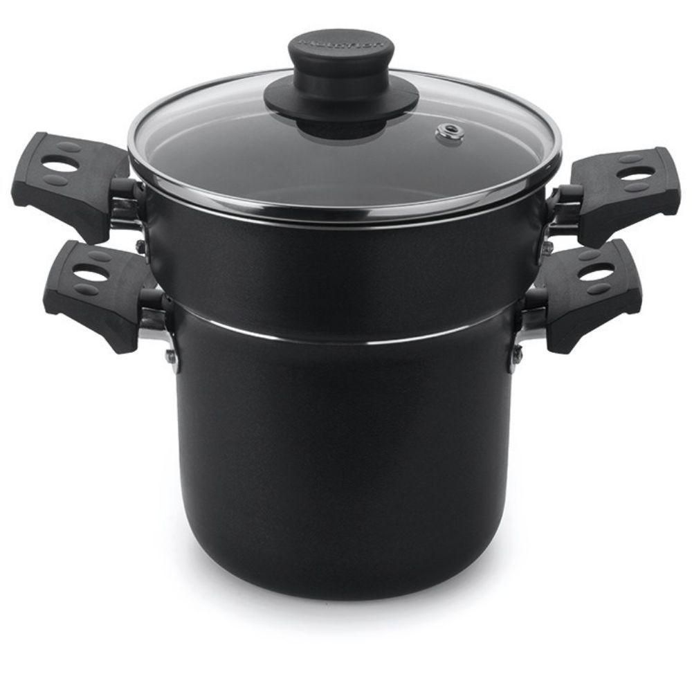 Olla Vaporera Versatil Aluminio con Tapa 14 cms plazaVea Supermercado