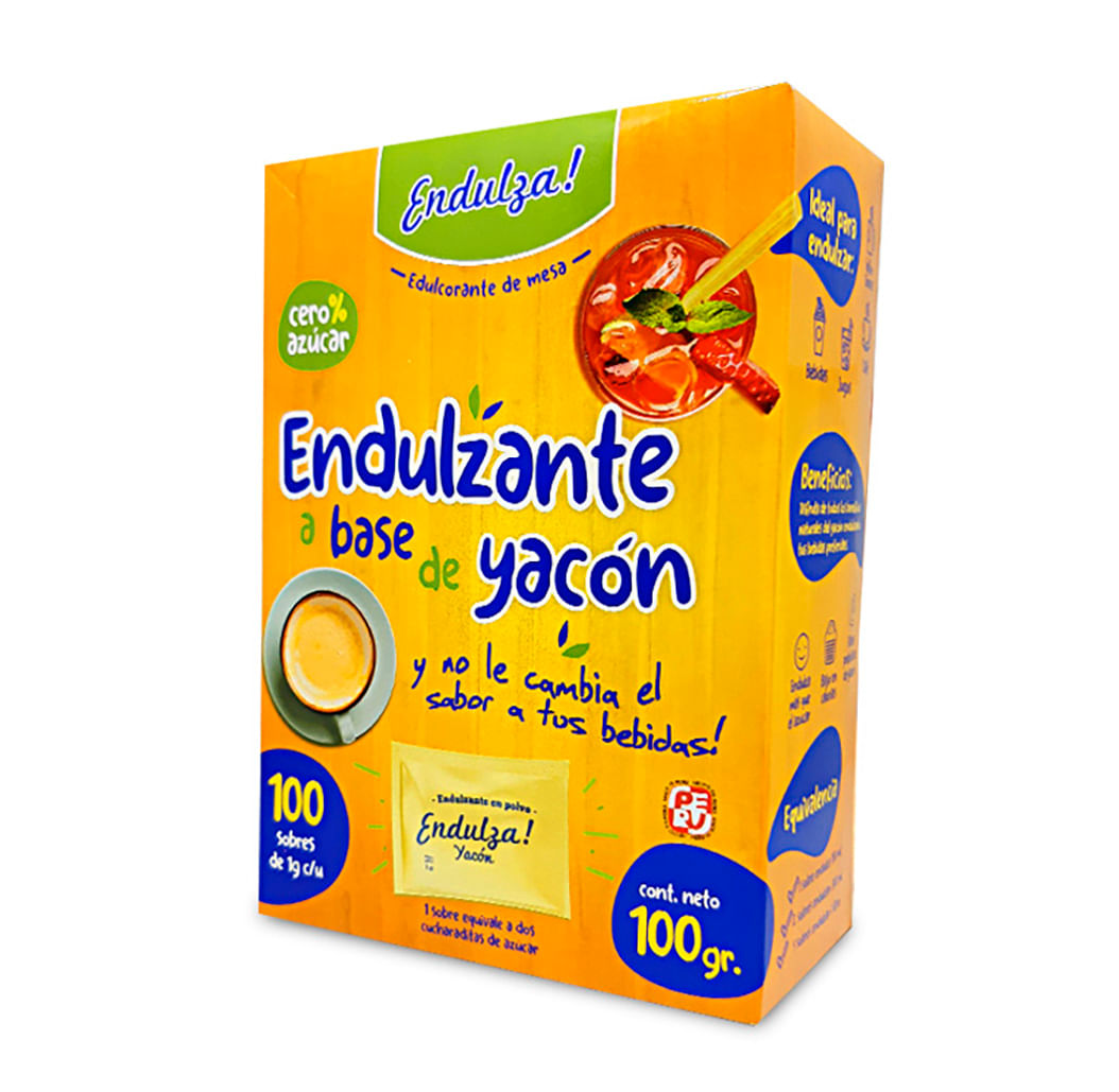 Endulzante a Base de Yacón