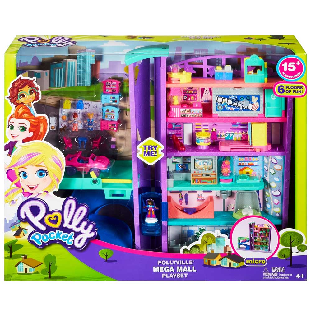 Muñeca POLLY POCKET Mega Centro Comercial | PlazaVea - Supermercado