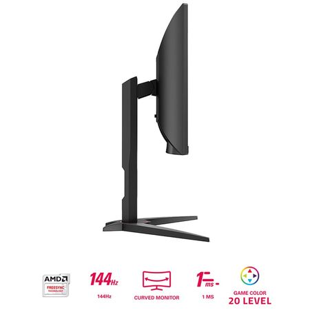 Monitor AOC 27'' FHD Curvo Gaming C27G1 | plazaVea - Supermercado