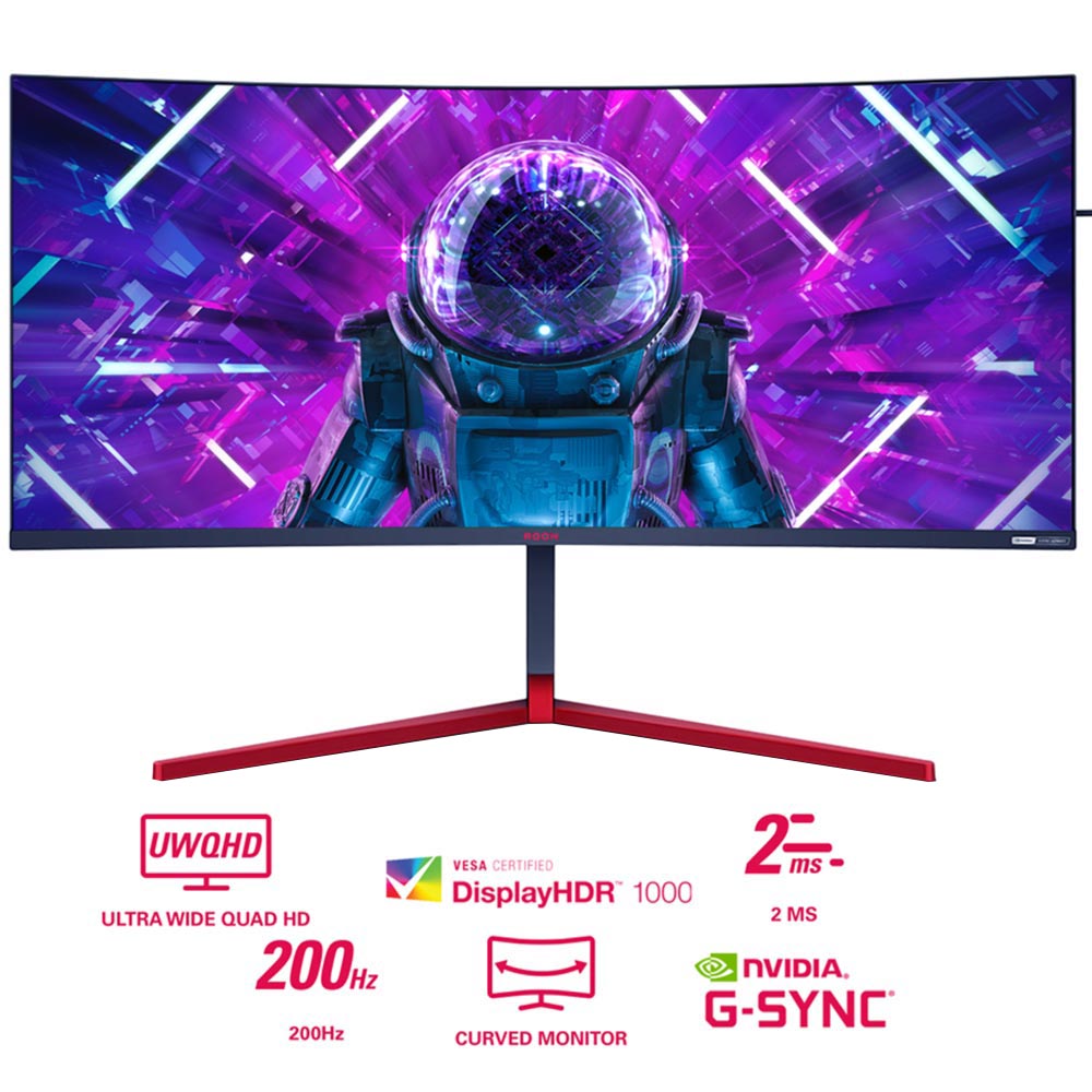 Monitor AOC 35'' UWQHD Curvo Gaming Agon AG353UCG